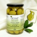Зеленые оливки консервированные Халикидики Olymp, 400г