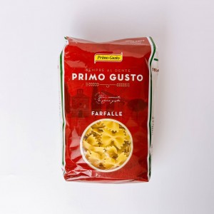 Паста «Фарфалле» (бантики) Primo Gusto, Греция, 500г Паста «Фарфалле» (бантики) Primo Gusto, Греция, 500г
