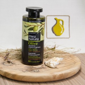Шампунь для сухих и ослабленных волос MEA Natura Olive, Греция, пласт.бут., 300мл