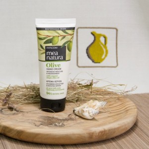 Крем для рук MEA Natura Olive, Греция, пласт.туба, 100мл