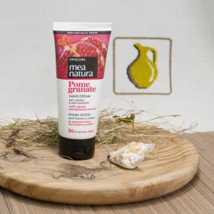 Крем для рук Антивозрастной Уход MEA Natura Pomegranate, Греция, пласт.туба, 100мл