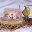 Натуральное оливковое мыло ГРАНАТОВОЕ Knossos, 100г