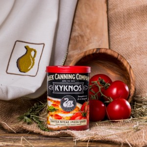 Соус для пиццы Kyknos, Греция, жест.банка, 400г Соус для пиццы Kyknos, Греция, жест.банка, 400г