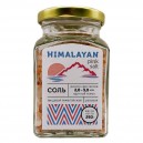 Соль розовая Гималайская крупная, ст.банка, 250г