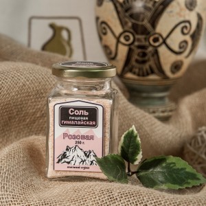 Соль розовая Гималайская крупная, ст.банка, 250г Соль розовая Гималайская крупная, ст.банка, 250г
