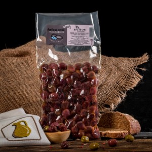 Оливки Амфисса (р. L) EVROS, Греция, вакуум, 500г Оливки Амфисса (р. L) EVROS, Греция, вакуум, 500г