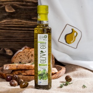 Оливковое масло с орегано Cretan Olive Mill,ст. бут. 250мл Оливковое масло с орегано Cretan Olive Mill,ст. бут. 250мл