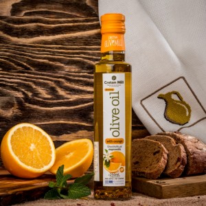 Оливковое масло с апельсином Cretan Olive Mill, 250мл Оливковое масло с апельсином Cretan Olive Mill, 250мл