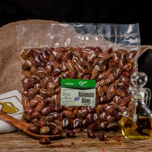 Оливки Каламата (р. L) EVROS, Греция, вакуум, 1кг Оливки Каламата (р. L) EVROS, Греция, вакуум, 1кг