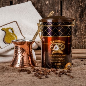 Кофе кипрский в зернах KALIMERA, жест.банка, 100г Кофе кипрский в зернах KALIMERA, жест.банка, 100г
