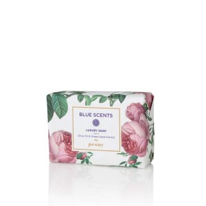Туалетное мыло с ароматом пиона Blue Scents, 150г Туалетное мыло с ароматом пиона Blue Scents, 150г