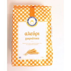 Мука деревенская желтая (твердый сорт), Греция, 1кг Мука деревенская желтая (твердый сорт), Греция, 1кг