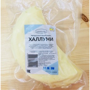 Сыр Халлуми для жарки и гриля классический 50%, Россия, 220г Сыр Халлуми для жарки и гриля классический 50%, Россия, 220г