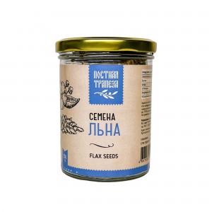 Семена льна коричневого, Россия, ст.банка, 250г Семена льна коричневого, Россия, ст.банка, 250г