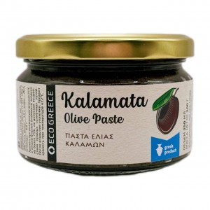 Паста из оливок Каламата ECOGREECE, ст.банка, 200г