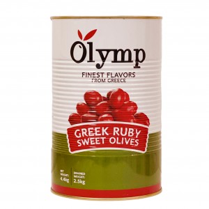 Оливки красные с косточкой в рассоле Olymp, жест.банка, 2.5кг Оливки красные с косточкой в рассоле Olymp, жест.банка, 2.5кг