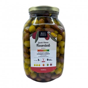 Г-серия. Микс с косточкой в оливковом МАСЛЕ, ст.б., 2кг