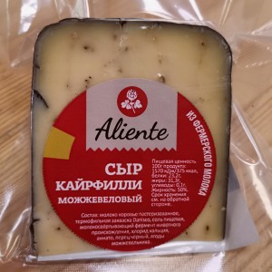 Сыр Кайрфилли можжевеловый, 130г Сыр Кайрфилли можжевеловый, 130г