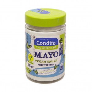 Соус "MAYO" веганский майонез, Греция, ст.банка, 280г Соус "MAYO" веганский майонез, Греция, ст.банка, 280г