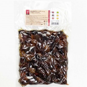 Г-серия. Оливки Каламата с косточкой, Греция, вакуум, 500г Г-серия. Оливки Каламата с косточкой, Греция, вакуум, 500г