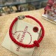 Красный комбоскини объемный медальон с позолотой (Ангел), Афон
