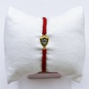 Красный комбоскини фигурный медальон с позолотой (Архангел Михаил), Афон