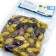 El Greko. Микс из оливок Каламата и Халкидики с базиликом, вакуум, 200г