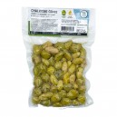 El Greko. Оливки Халкидики с чесноком, вакуум, 200г