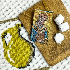 Ладанка двусторонняя (Спиридон Тримифунтский - Николай Чудотворец) Ладанка двусторонняя (Спиридон Тримифунтский - Николай Чудотворец)