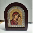 Икона "Казанская Божья Матерь", дерево, малая
