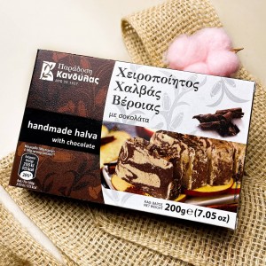 Халва кунжутная с шоколадом Kandylas, Греция, 200г