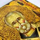 Икона "Николай" рукописная (30х40 см), Святая гора Афон, Греция