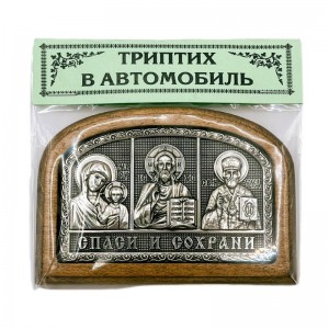 Триптих в дереве большой