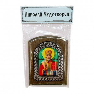Икона в авто "Николай Чудотворец" Икона в авто "Николай Чудотворец"