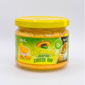 Соус-дип сырный с ХАЛАПЕНЬО El Sabor, Греция, ст.банка, 300г Соус-дип сырный с ХАЛАПЕНЬО El Sabor, Греция, ст.банка, 300г
