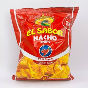 Чипсы кукурузные с чили El Sabor, Греция, 100г Чипсы кукурузные с чили El Sabor, Греция, 100г