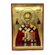 Икона Святой Николай, 14х20 см, дерево, Греция
