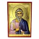 Икона Святой Андрей Первозванный (состаренная), 14х20 см, дерево, Греция