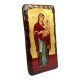 Икона Богородица в рост (фигурные края), 15х30 см, дерево, Греция