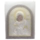Икона "Владимирская" (198х247 мм), серебро, Греция