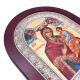 Икона Скоропослушница, 156х190 мм, дерево, серебро, Греция