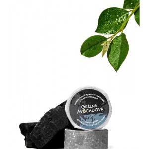 Мужской шампунь твердый. Глина и уголь. Для всех типов кожи головы. Мини-версия