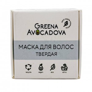 Маска твердая для волос 1 шт