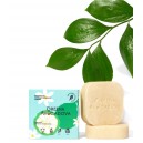 Натуральная пенка твердая для умывания. Бергамот