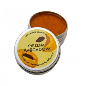 Сахарный скраб для губ Абрикос