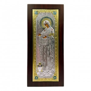 Икона Геронтисса, шелкография, дерево, золотой лак,125х280