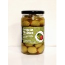 Оливки, фаршированные красным сладким перцем, EcoGreece, ст.б., 340г