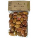 Оливки Дамаскиноэлия с косточкой, Греция, вакуум, 330г