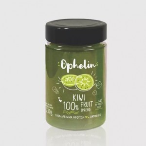 Джем из киви 100% без сахара Ophelin, Греция, ст.б., 212мл