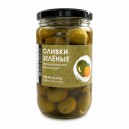 Оливки, фаршированные апельсином, EcoGreece, ст.банка, 340г